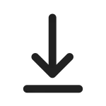 Arrow Download SVG Icon